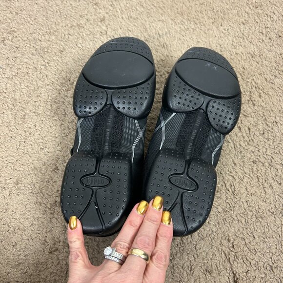 Bloch Women's Troupe S0598L Black Split Sole Dance Shoes Sneakers 8.5 NWOT - Picture 5 of 6